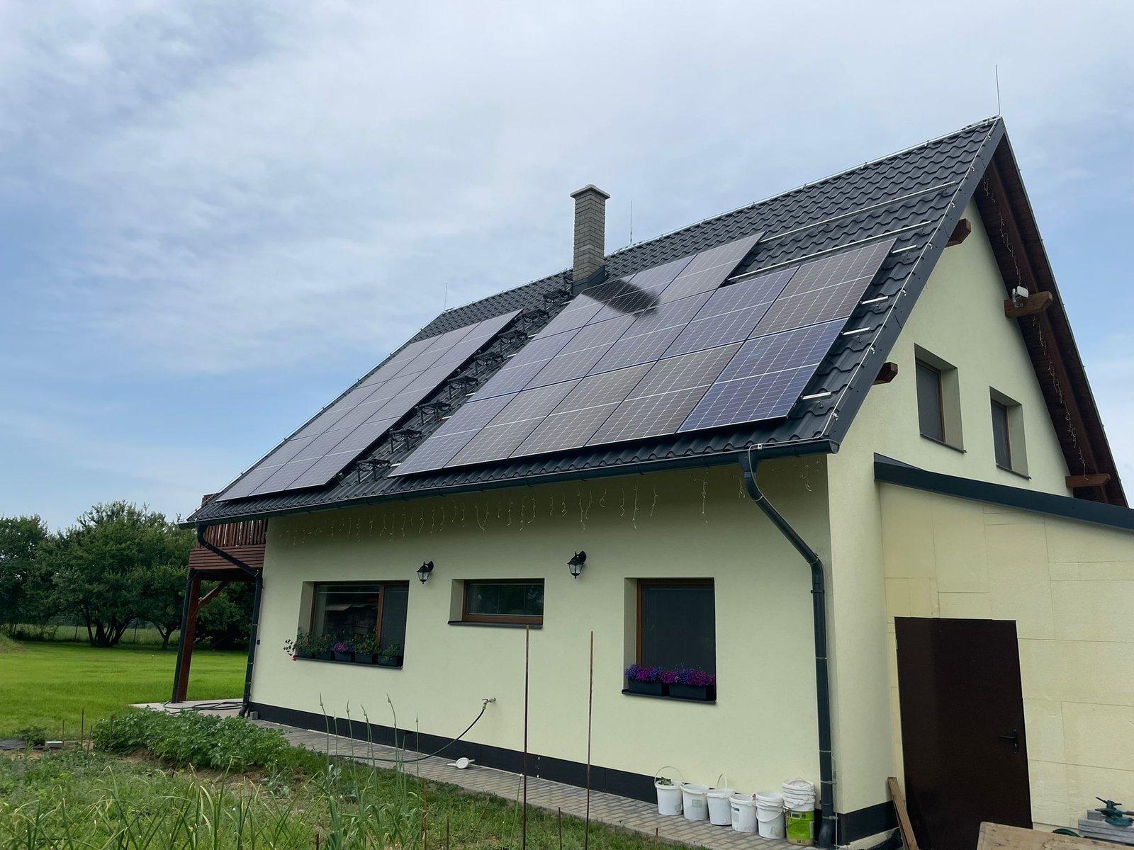 fotovoltaika pro rodinný dům Havířov_10kWp